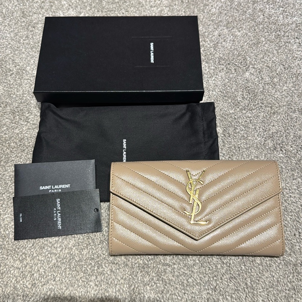 Authentic YSL Wallet